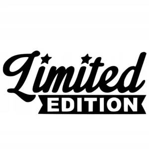 Oferta limitowana Naklejka na samochód auto, szybę lakier, tuning Limited edition 15cm
