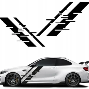 Zwrot pieniędzy NAKLEJKI NA BOK SAMOCHODU PASKI PASY 162x44cm