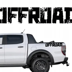 Kup teraz NAKLEJKA OFFROAD na JEEP Napis 50x10cm