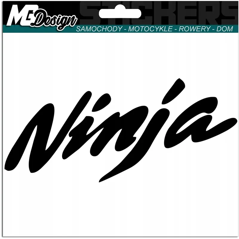 NAKLEJKA na samochód auto NINJA WLEPKA 15x6,5 Nowość