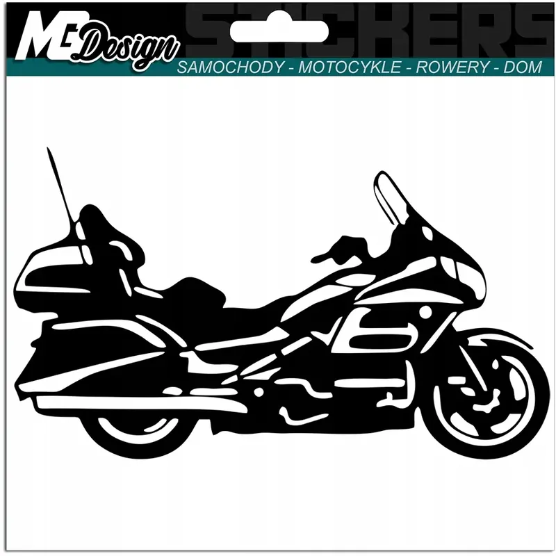Szybka dostawa NAKLEJKA na samochód MOTOCYKL CHOPPER MOTOR 16x9