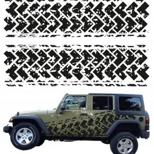 Promocja NAKLEJKA NA SAMOCHÓD BIEŻNIK OFFROAD 44x178