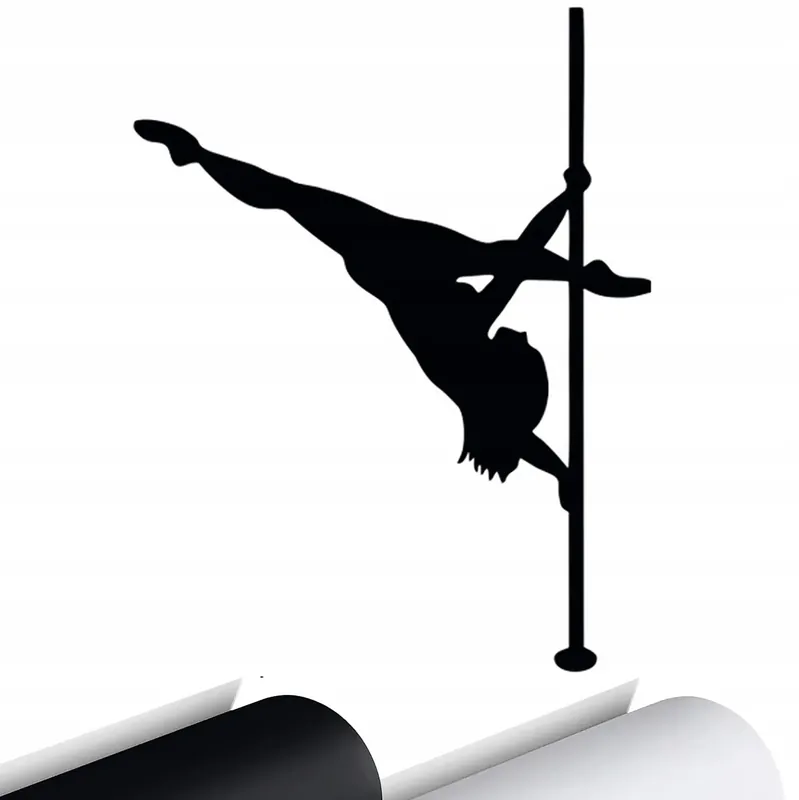 NAKLEJKA na auto POLE DANCE TANIEC NA RURZE 15x11 Promocja