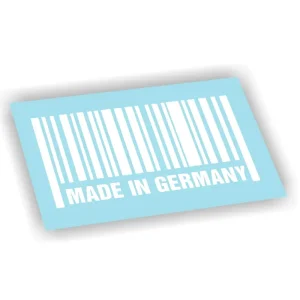 Kup teraz Naklejka MADE IN GERMANY kolor BIAŁY bmw vw audi naklejki na samochód auto!