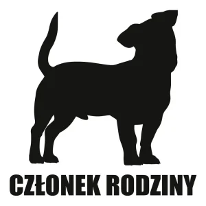 Popularny Naklejka Członek rodziny | Jack Russel