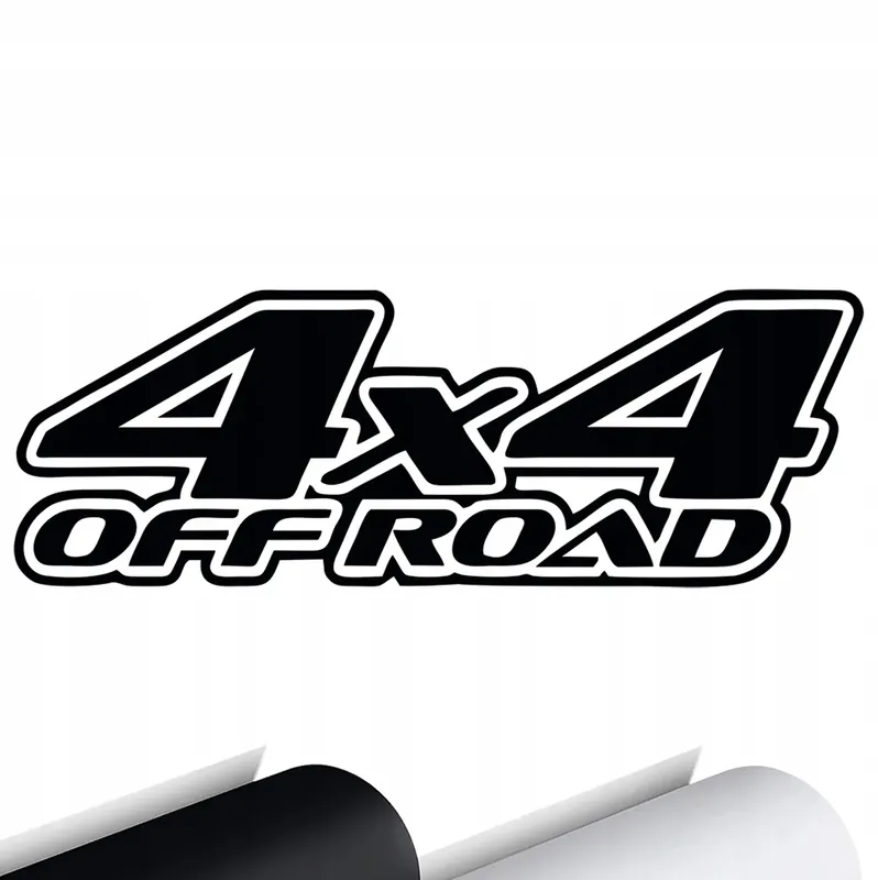 Zamów teraz NAKLEJKA na samochód auto Napęd 4X4 4WD OFF ROAD Droga STICKER 15x5
