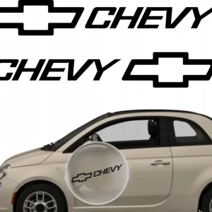 Naklejka na samochód auto, szybę lakier, tuning Chevrolet Chevy 20cm Nowość