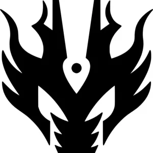 Naklejka na samochód auto, szybę lakier, tuning smok 15cm Niska cena