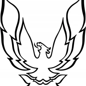 Naklejka na samochód auto, szybę lakier, tuning Pontiac TransAM orzeł 20cm Ostatnia szansa