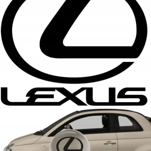 Najlepsza cena Naklejka na samochód auto, szybę lakier, tuning lexus logo 15cm