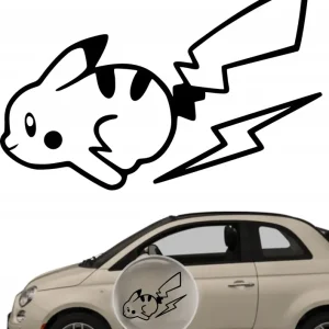 Oferta Naklejka na samochód auto, szybę lakier, tuning, Pikachu pokemon 25cm