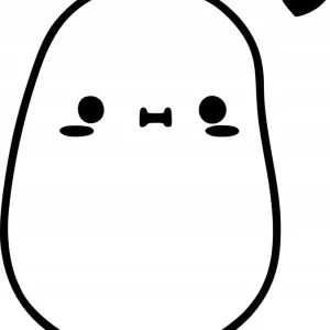 Wysoka jakość Naklejka na samochód auto, szybę lakier, tuning ziemniak fasolka 15cm