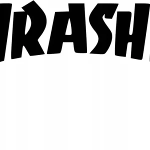 Autentyczny Naklejka na samochód auto, szybę lakier, tuning thrasher logo 25cm