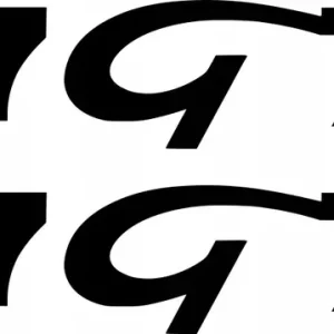 Naklejka na samochód auto, szybę lakier, tuning Alfa Romeo 147 GTA 30cm Szybka dostawa