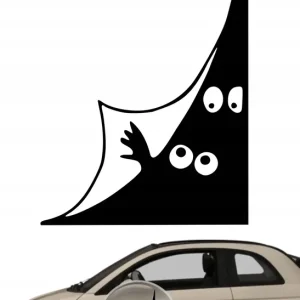 Naklejka na samochód auto, szybę lakier, tuning, Potworki na drzwi 25cm Autentyczny