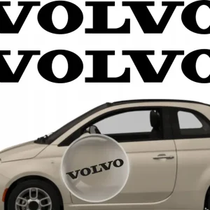 Naklejka na samochód auto, szybę lakier, tuning Volvo logo drzwi 25cm Oferta limitowana