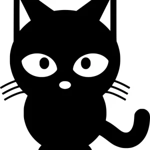 Oferta limitowana Naklejka na samochód auto, szybę lakier, tuning Uroczy kotek kot 25cm