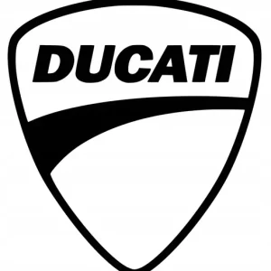 Oferta limitowana Naklejka na samochód auto, szybę lakier, tuning ducati logo 20cm