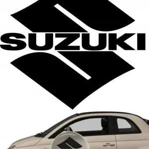 Wysoka jakość Naklejka na samochód auto, szybę lakier, tuning suzuki logo znaczek 20cm