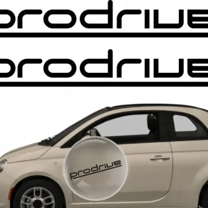 Ekspresowa dostawa Naklejka na samochód auto, szybę lakier, tuning PRODRIVE motorsport 20cm