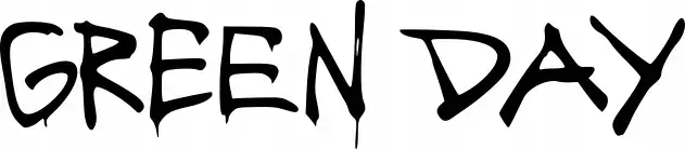 Promocja Naklejka na samochód auto, szybę lakier, tuning Green Day 25cm