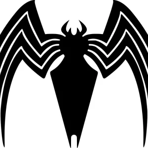 Zwrot pieniędzy Naklejka na samochód auto, szybę lakier, tuning VENOM logo symbol 20cm