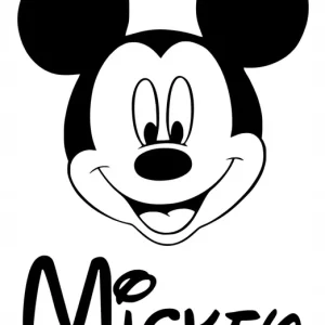 Ekspresowa dostawa Naklejka na samochód auto, szybę lakier, tuning Myszka miki mickey 20cm