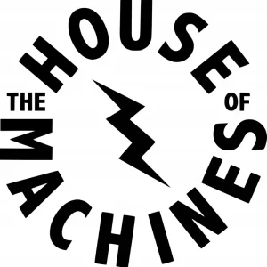 Kup teraz Naklejka na samochód auto, szybę lakier, tuning The House of Machines 25cm