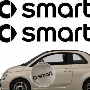 Nowość Naklejka na samochód auto, szybę lakier, tuning Smart logo 20cm