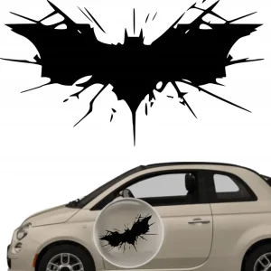 Naklejka na samochód auto, szybę lakier, tuning BATMAN logo 25cm Kup teraz