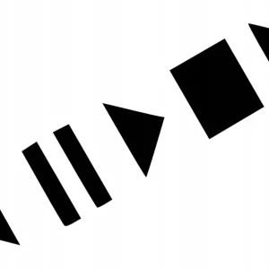 Naklejka na samochód auto, szybę lakier, tuning odtwarzacz play 20cm Nowość