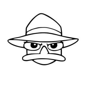 Naklejka na samochód auto, szybę lakier, tuning Pepe Pan Dziobak 20cm Kup teraz