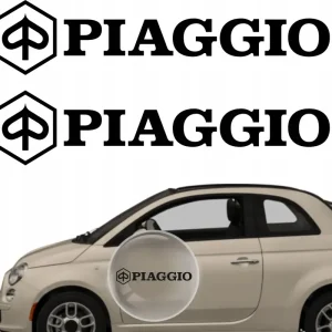 Naklejka na samochód auto, szybę lakier, tuning skuter PIAGGIO 20cm Zamów teraz