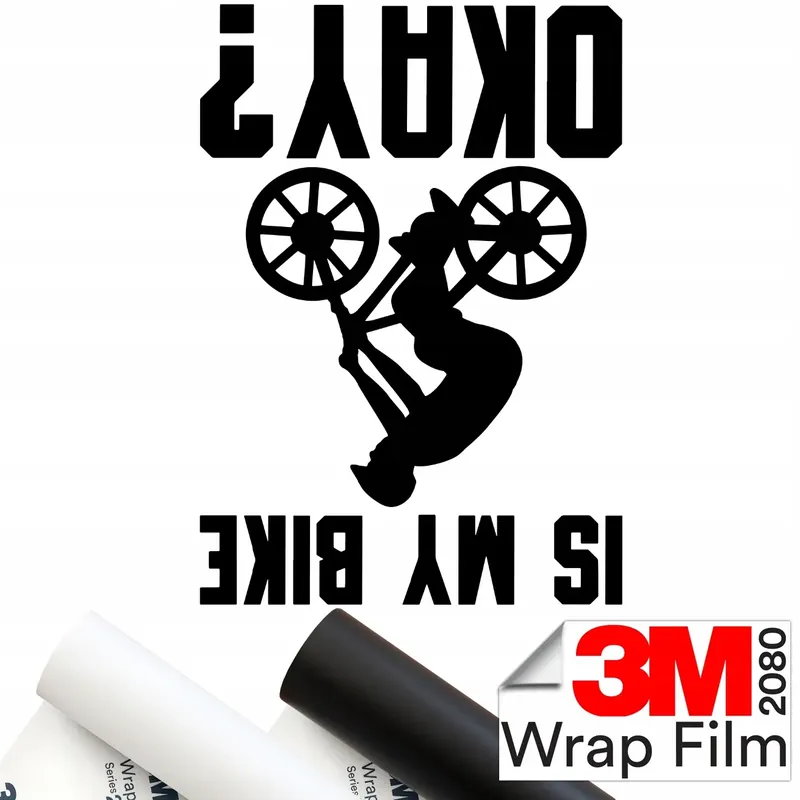 3M 2080 NAKLEJKA na auto MOUNTAINBIKE MTB MY BIKE 8x12 Popularny