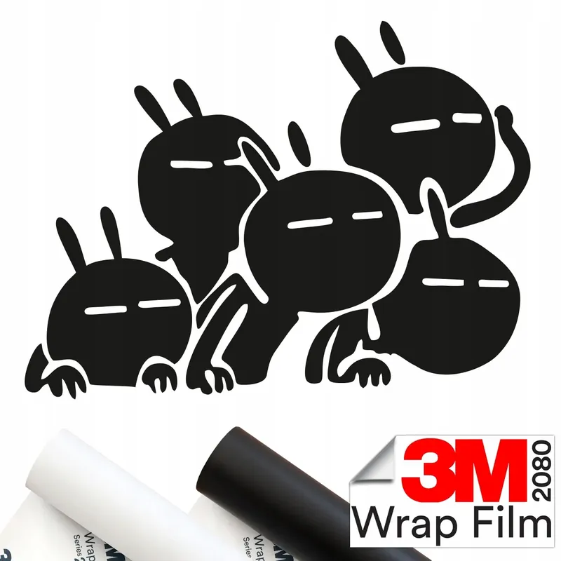 3M 2080 NAKLEJKA na samochód WLEPA MOTYW STWORY POTWORKI 15x20 Oryginalny