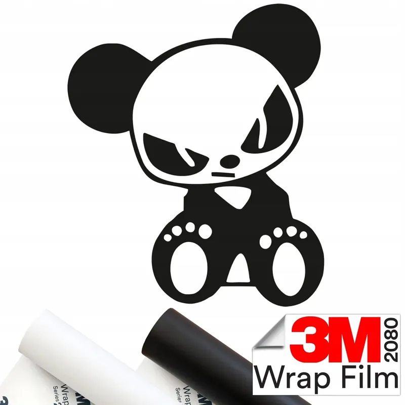 3M 2080 NAKLEJKA na samochód PANDA MIŚ MISIEK 13x16 Kup teraz