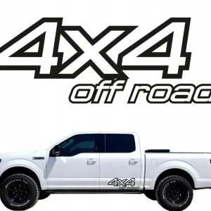 Tani NAKLEJKA NA AUTO JEEP 4X4 OFF ROAD 50X18cm