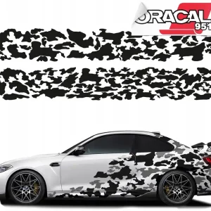 Darmowa dostawa NAKLEJKA NA SAMOCHÓD MORO CAMO 44x600cm FOLIA 951