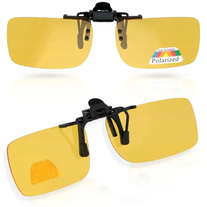 Żółte nakładki na okulary do jazdy nocą kierowców Zwrot pieniędzy