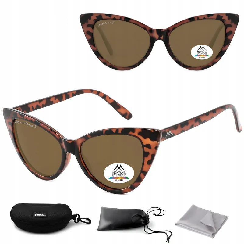 Kup teraz Okulary Przeciwsłoneczne z Polaryzacją Kocie UV