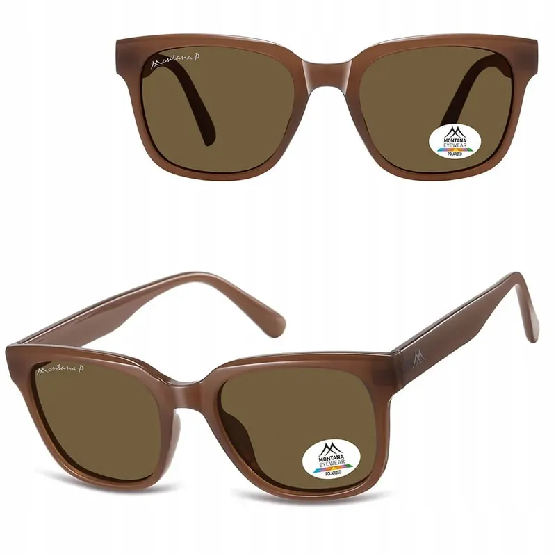 Okulary Przeciwsłoneczne Prostokątne Polaryzacyjne Damskie/Męskie MONTANA Najlepsza cena