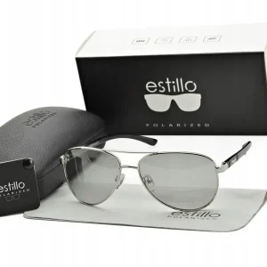Rabat Okulary PRZECIWSŁONECZNE Polaryzacyjne + FOTOCHROM marki ESTILLO + GRATISY