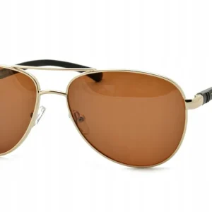 Kup teraz Okulary Pilotki Aviator Polaryzacja dla kierowców PRZECIWSŁONECZNE UV400 Mę