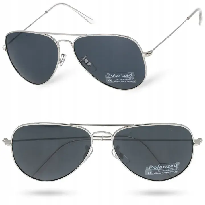 Autentyczny Okulary przeciwsłoneczne Polaryzacyjne pilotki