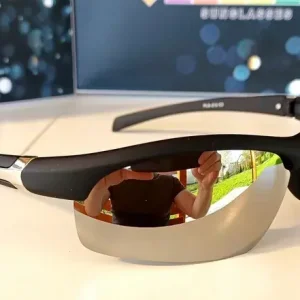 OKULARY POLARYZACYJNE SPORTOWE NA ROWER UV400 ETUI Ekspresowa dostawa