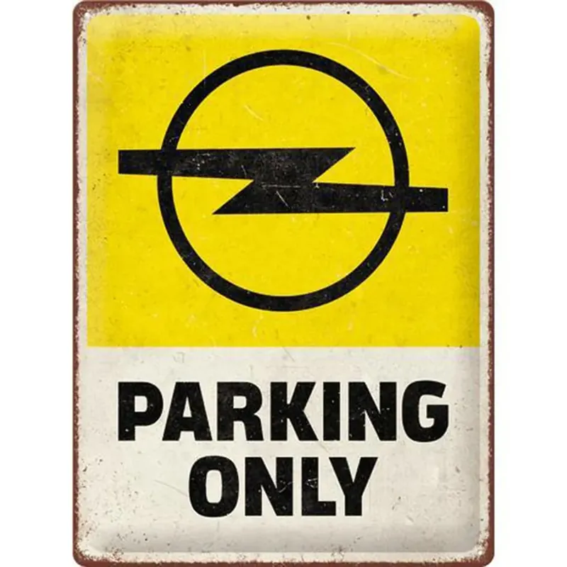 PLAKAT 30X40 OPEL PARKING ONLY Bezpieczna płatność
