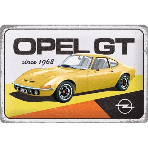 PLAKAT 20X30 OPEL GT SINCE 1968 Nowość