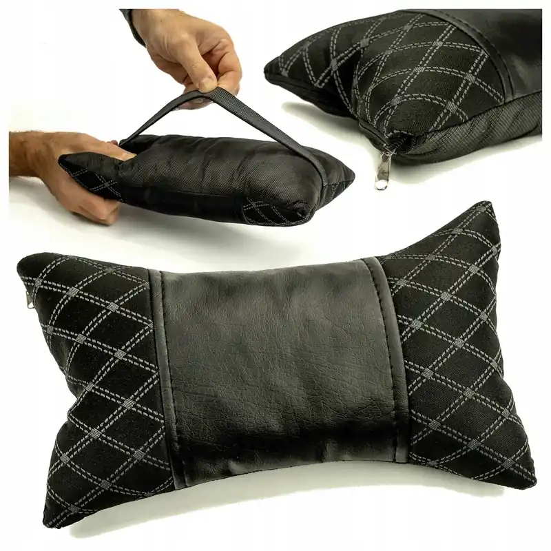 UNIWERSALNA PODUSZKA NA ZAGŁÓWEK POD SZYJĘ GŁOWĘ KARK DO SAMOCHODU AUTA Premium