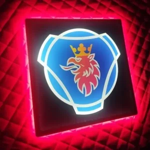 TABLICA LED SCANIA 24v TIR podświetlana JAKOŚĆ AFLED truck accesories Rabat