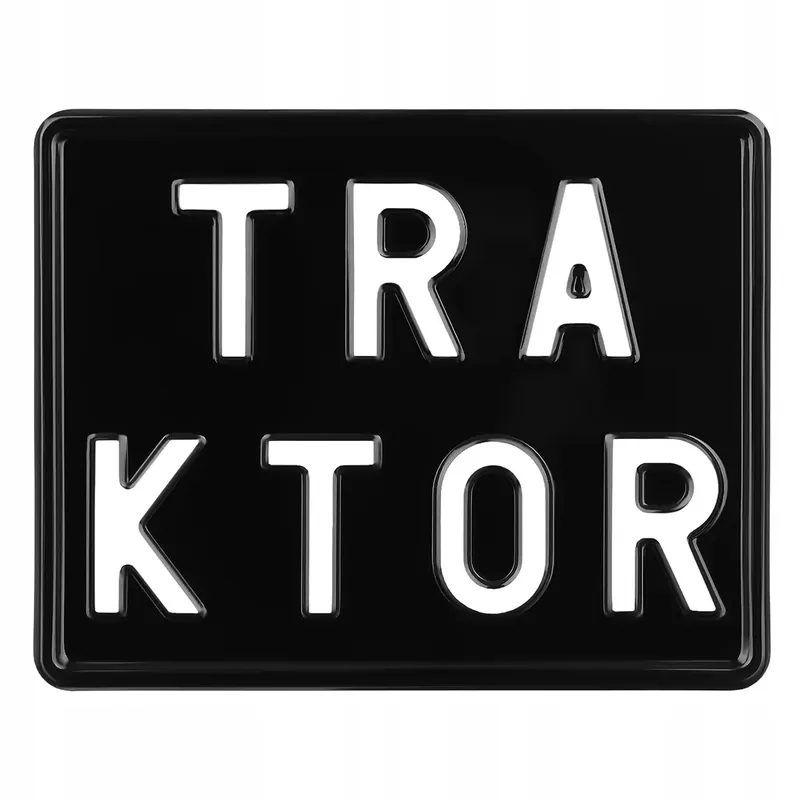 Tablica czarna,ciągnik,traktor,motor. Ekspresowa dostawa